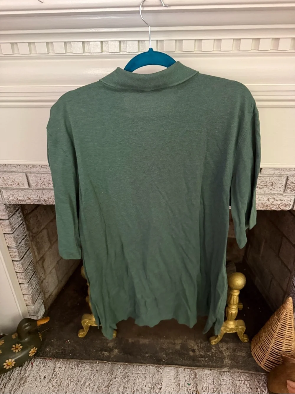 Polo Golf Ralph Lauren Green Pima Cotton Short Sleeve Polo Shirt XL